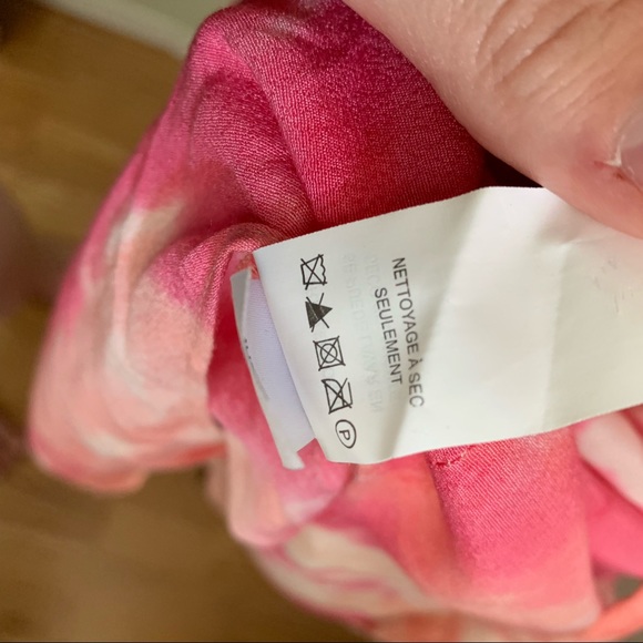 button up tank dress, pink tie dye, belt, - Picture 10 of 13